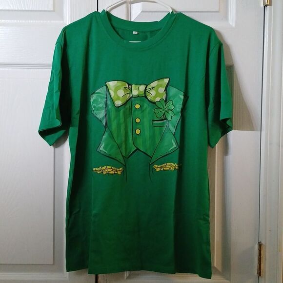 St Patrick's Day  men's tshirt pub crawl bar crawl dress up  Sz M NWT - Picture 1 of 6